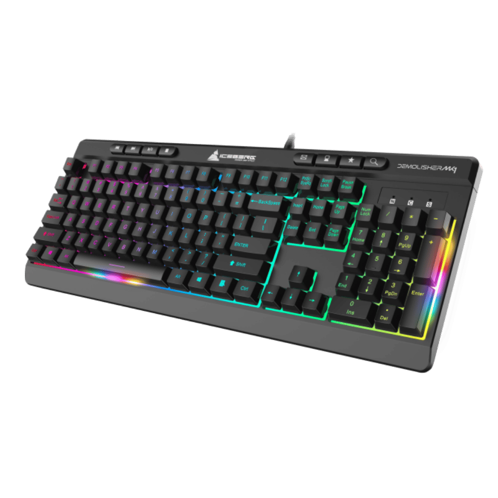 Combo Gamer Iceberg Demolisher Mk1 Teclado Y Mouse - Imagen 5