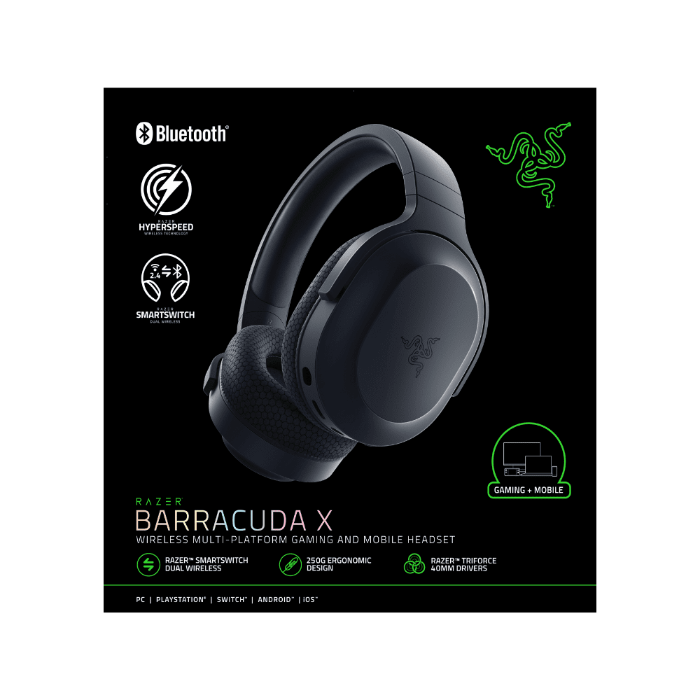 Diadema Razer Barracuda X Bt Multi-Pla Negra - Imagen 2