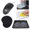 Combo 5 en 1: Mouse BSK700M, Pad MP01, Base A2, Goma, Membrana - Thumbnail Image 1