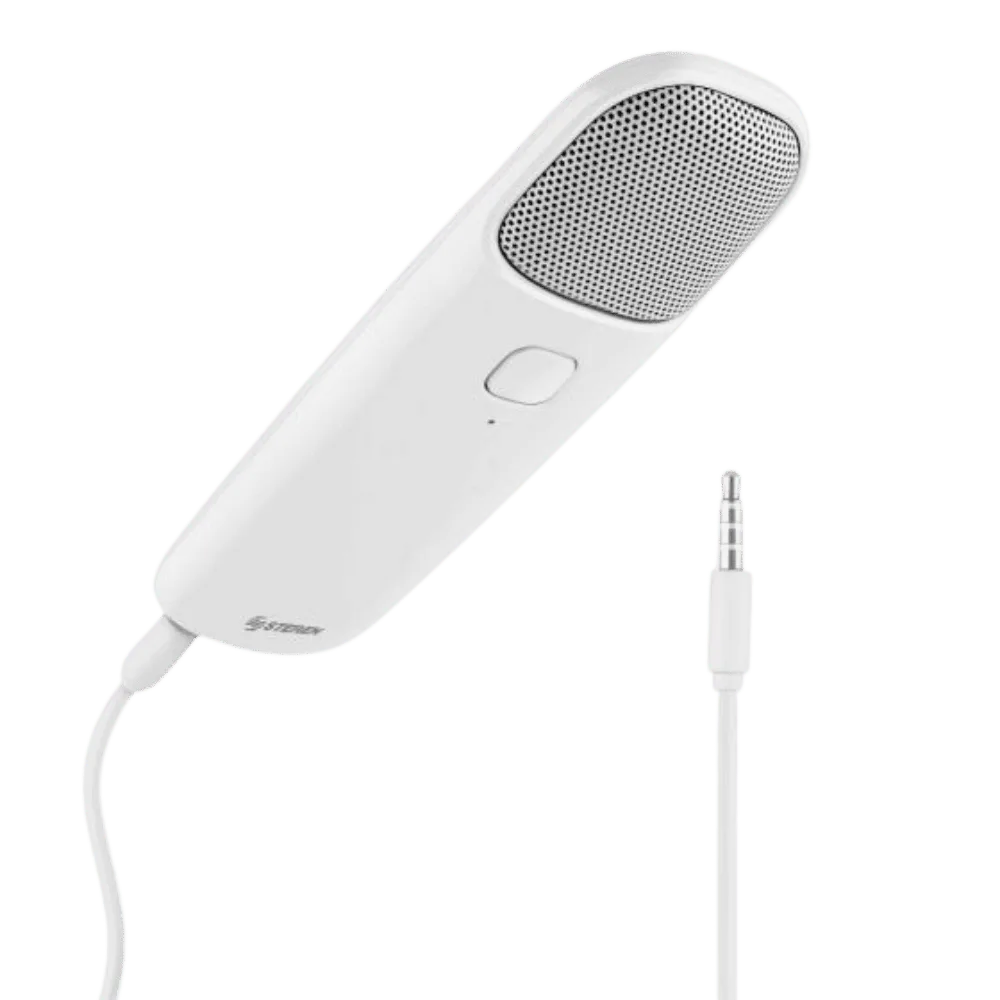 Micrófono de condensador Steren para smartphone y PC