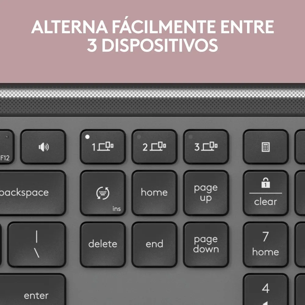Teclado inalámbrico Logitech Signature Slim K950 - Imagen 8