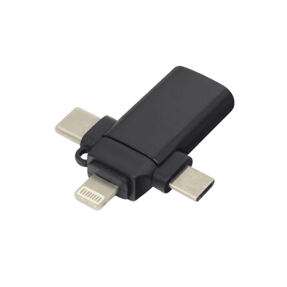 Convertidor Otg 3 En 1 HSX-CP033 30708
