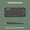 Combo Logitech Pebble 2: Teclado K380s + Mouse M350s - Thumbnail Image 2
