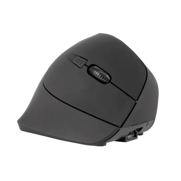 Mouse Vertical Inalámbrico Recargable Black Lh069 11285