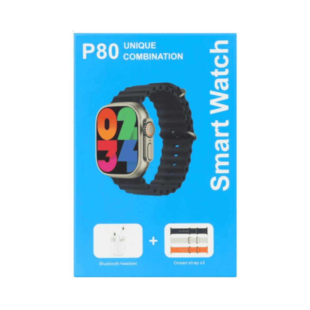 Smartwatch Set 3 En 1  Smartband+  280mah - P80 - Imagen 6