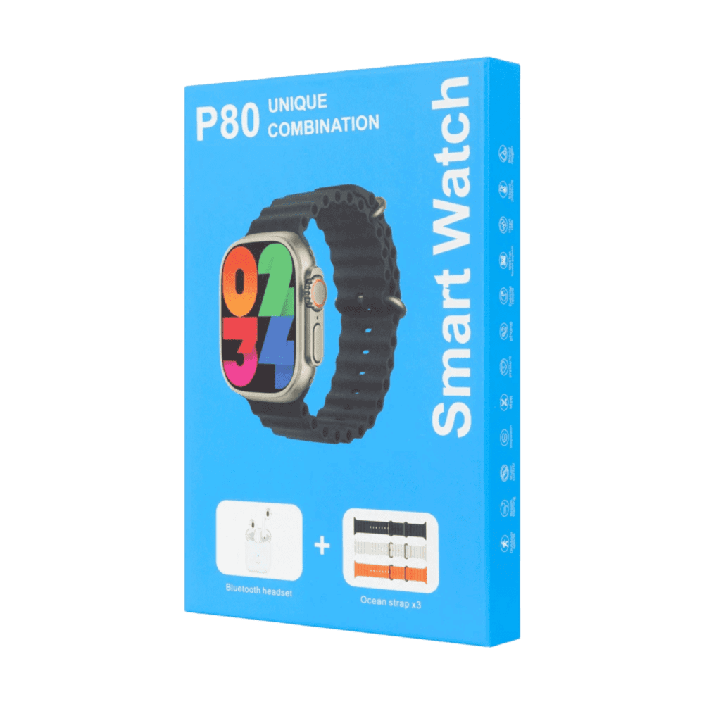 Smartwatch Set 3 En 1  Smartband+  280mah - P80 - Imagen 4