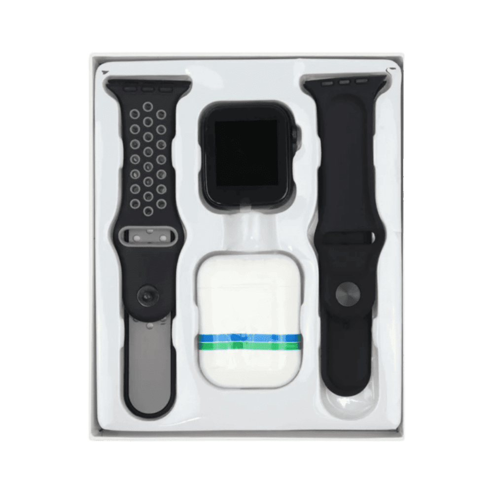 Smartwatch Set Black – I7promaxl - Imagen 4