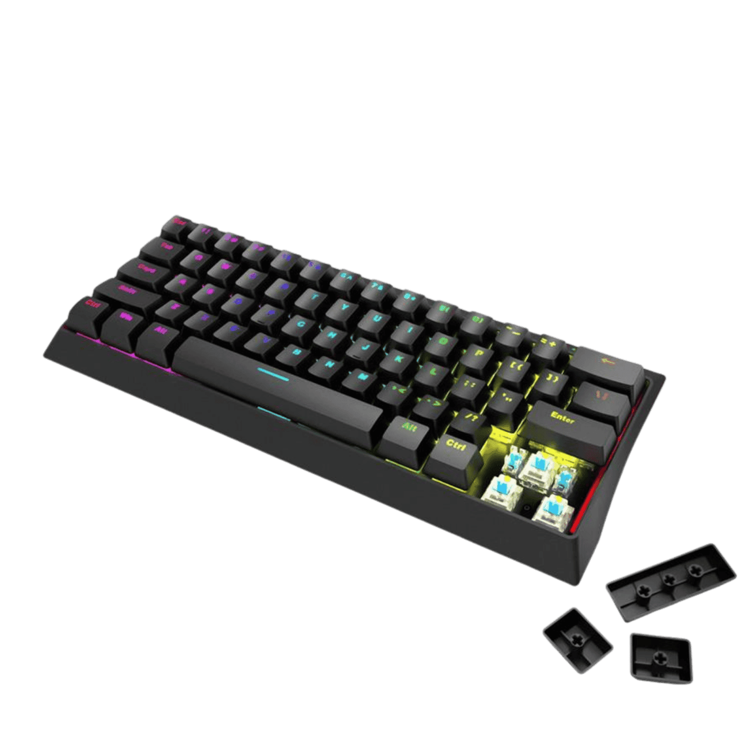 TECLADO GAMER MECANICO PREMIUN AL 60