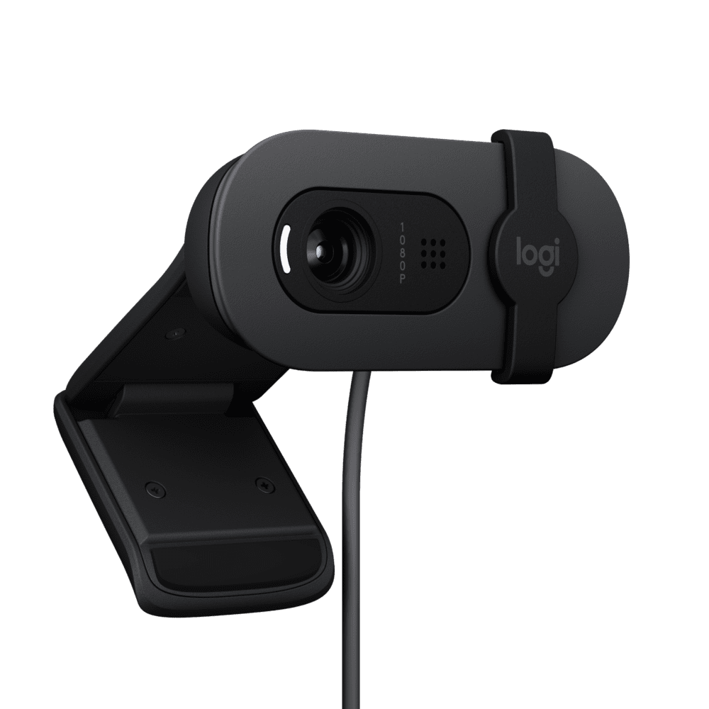 Cámara Web Logitech BRIO 100 Full HD 1080p (Negro)