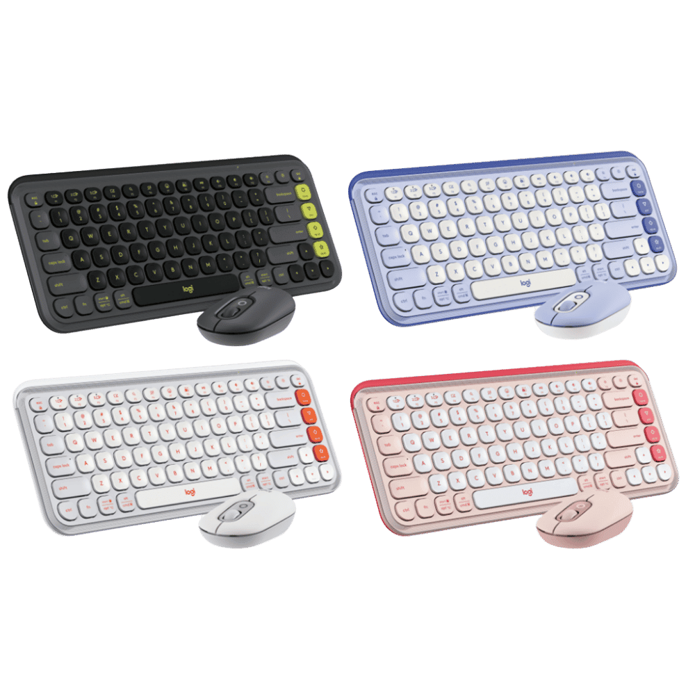 Combo Teclado Y Mouse Logitech Pop Icon