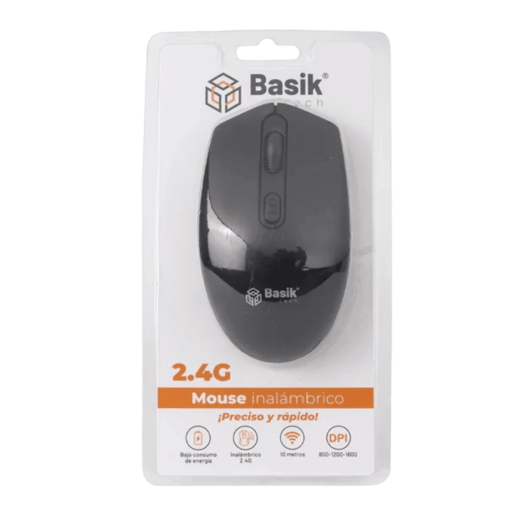 Mouse Inalámbrico Basik Tech BSK-T2 - Imagen 3