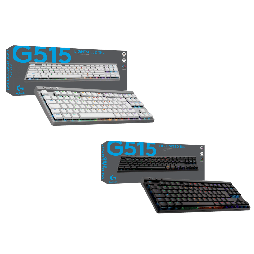 Teclado Gamer Mecánico Inalámbrico Logitech G515 TKL LIGHTSPEED RGB