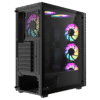 Chasis Gamer Iceberg Wood Core Ventiladores ARGB (5)