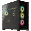 Chasis inteligente para PC ATX semitorre con cristal templado iCUE 5000X RGB, negro (12)