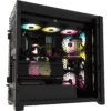 Chasis inteligente para PC ATX semitorre con cristal templado iCUE 5000X RGB, negro (13)