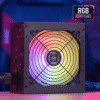 Fuente de alimentación Aerocool Dorado 750W 80+ Gold RGB (6)