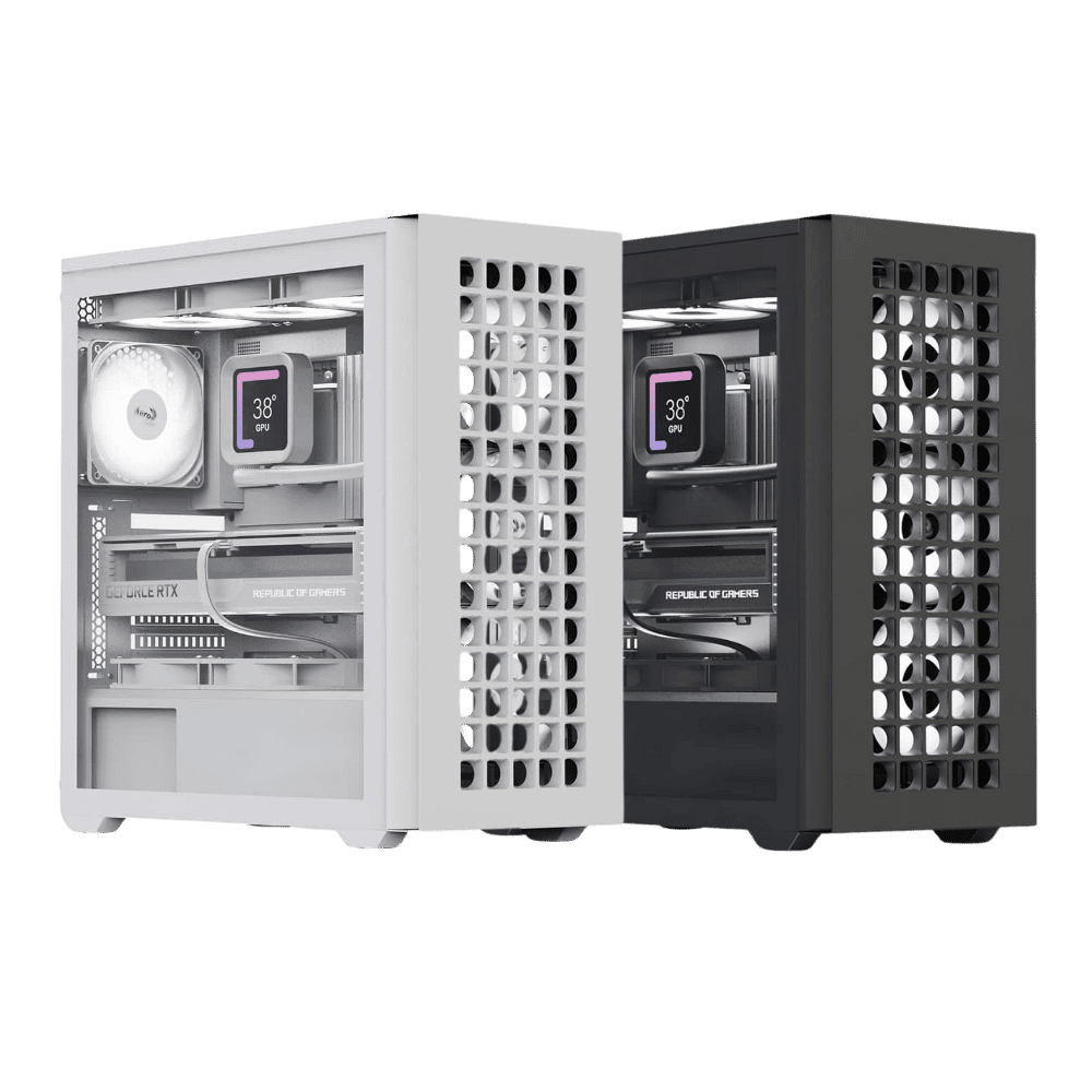 Gabinete Gamer Aerocool D502A G-BK-v1 4 Ventiladores ARGB