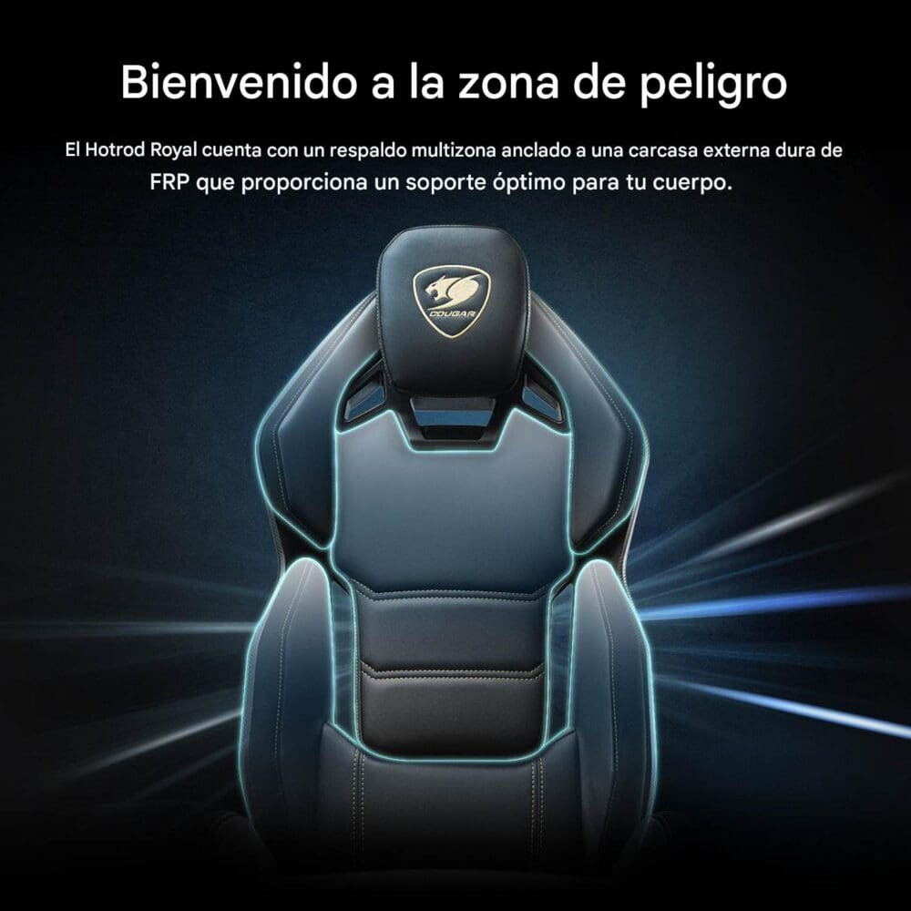 Silla Gamer Cougar Hotrod Royal - Imagen 11