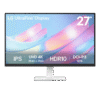 Monitor LG 27 Pulgadas 27US500 4K UHD Plano BlancoNegro (1)
