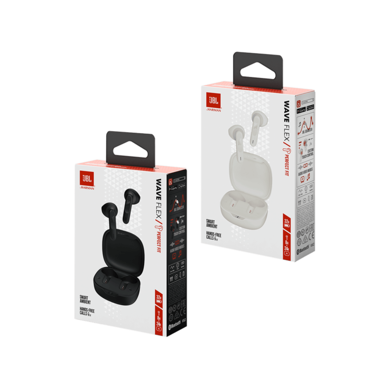 Audífonos JBL Inalámbricos Bluetooth In Ear TWS Wave Flex