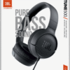 Audífonos de Diadema JBL Alámbricos On Ear T500 (9)