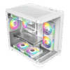 Chasis Gamer Iceberg Crystal Wave M-ATX 3 Ventiladores ARGB Maxi Infinity - Thumbnail Image 4