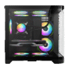 Chasis Gamer Iceberg Crystal Wave M-ATX 3 Ventiladores ARGB Maxi Infinity - Thumbnail Image 3