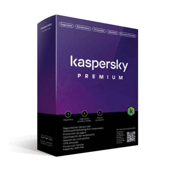 Kaspersky Premium Para 20 PCs por 1 Año