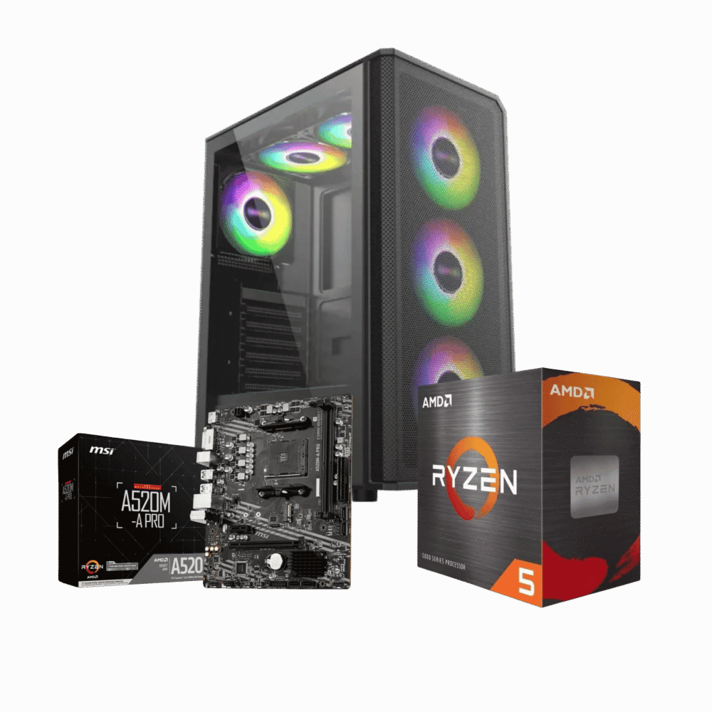 CPU Master PDB55W56GM516G: Ryzen 5 5600Gt+ 32GB DDR4 + SSD 500Gb + F.650w