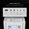Chasis ATX semitorre iCUE 5000X RGB QL Edition — True White (8)