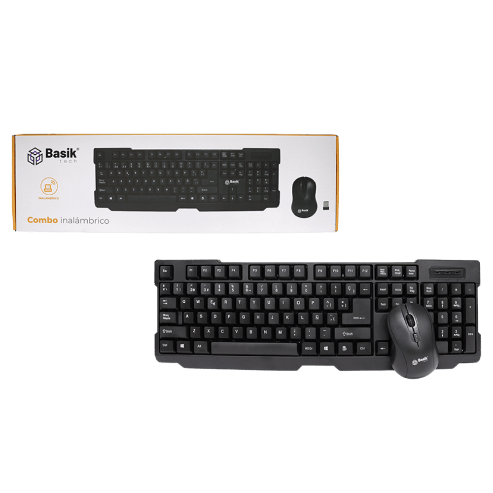 Combo Basik Tech Inalambrico Bsk300c 80163