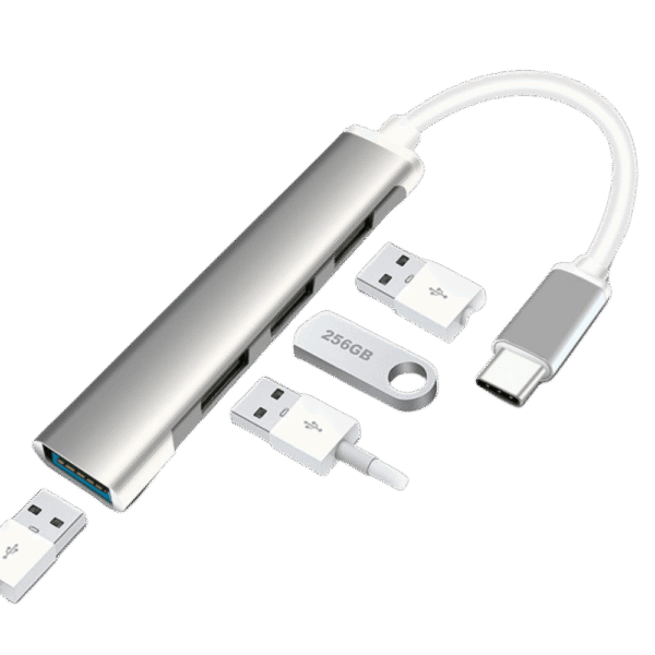 Hub Multipuertos Usb Tipo C 809 11047