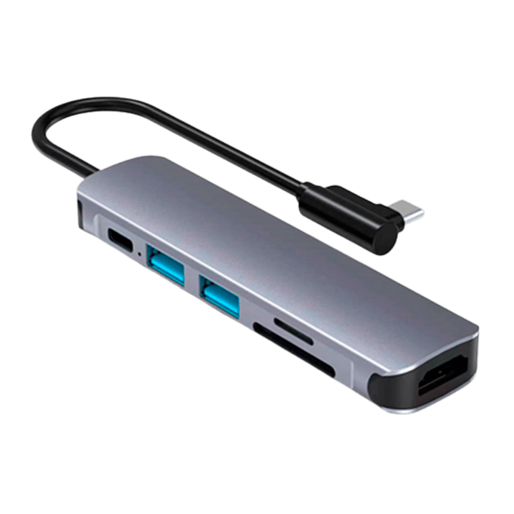 Hub Usb Tipo C 6 En 1 Pd Lh035 Jaltech 11231