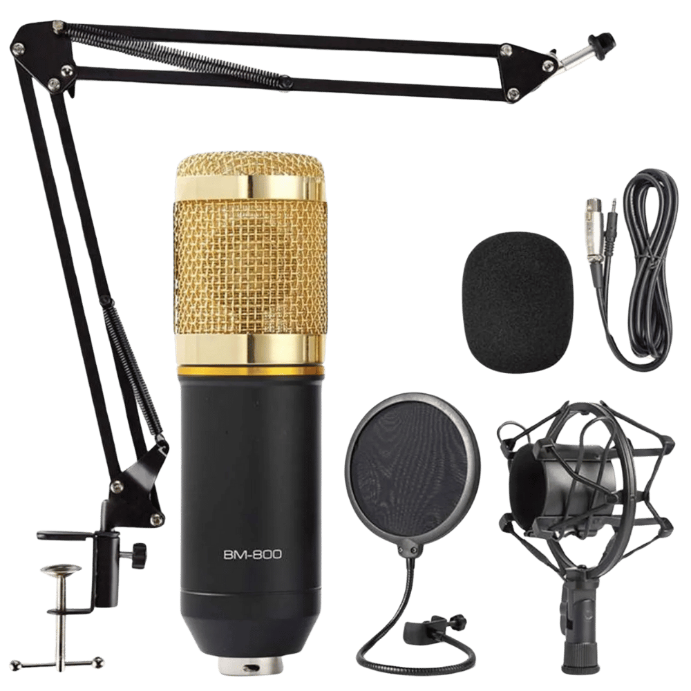 Micrófono Con Condensador + Usb 7,1 BM-800TZ