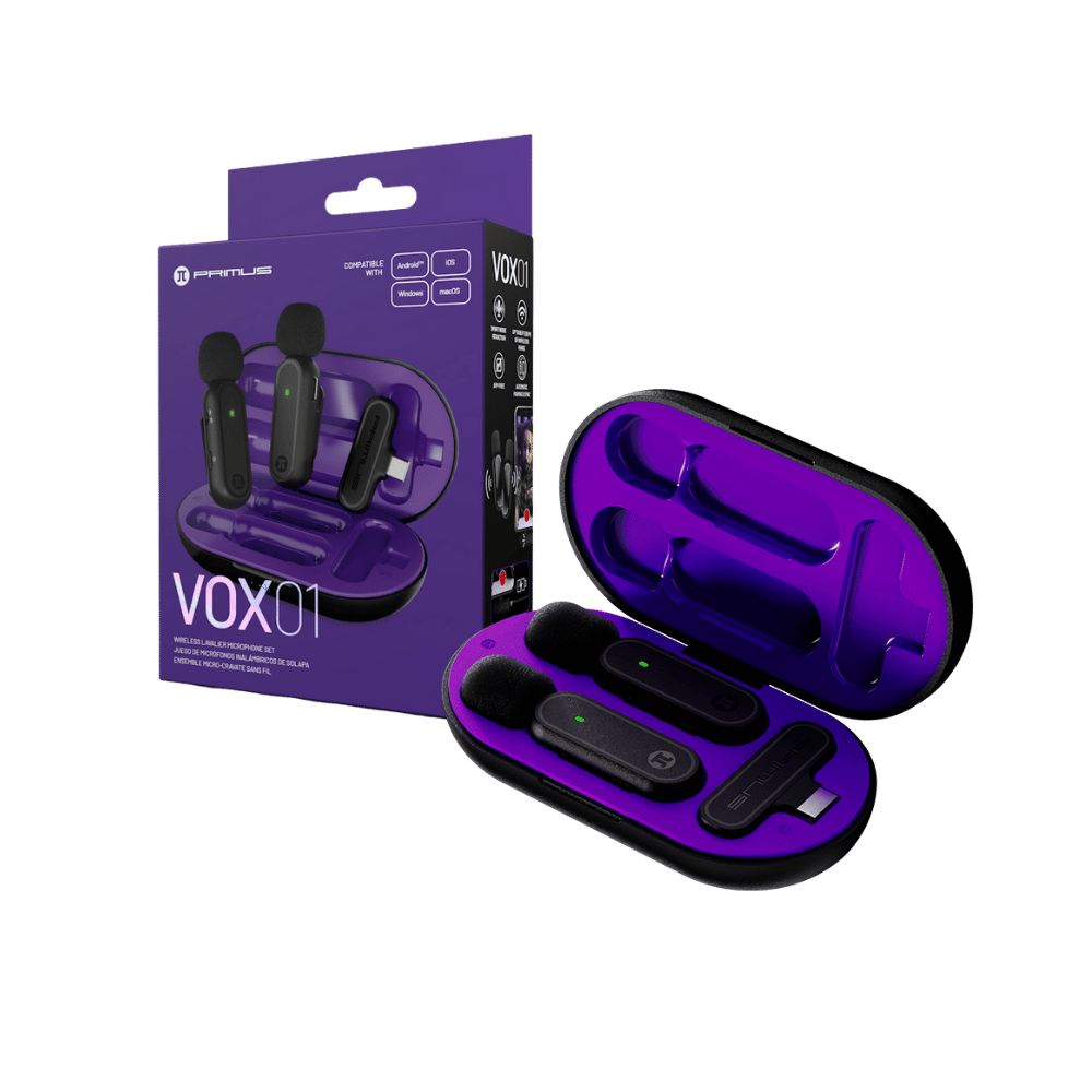Microfono Gaming Primus Lavalier Pmi-L10bt