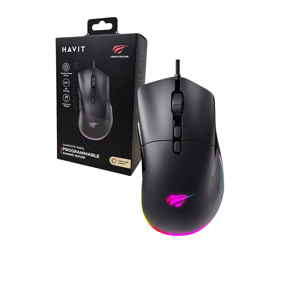 Mouse Gamer Havit Ms954 Negro