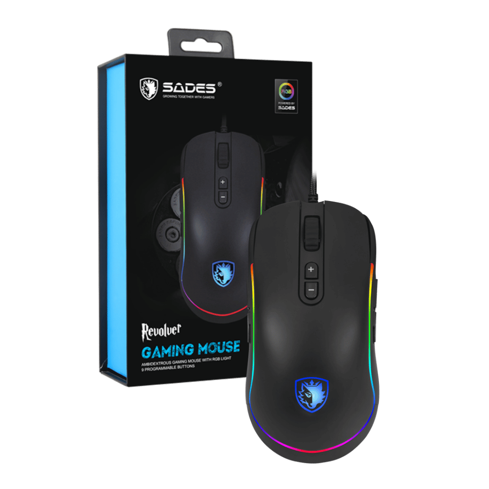 Mouse Gaming Sades Revolver