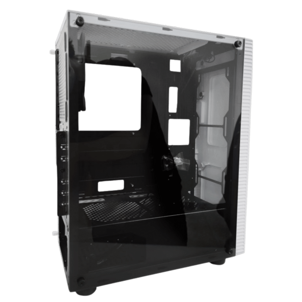 Chasis Iceberg Glacius V2 – Vidrio Templado – Blanco - Imagen 4