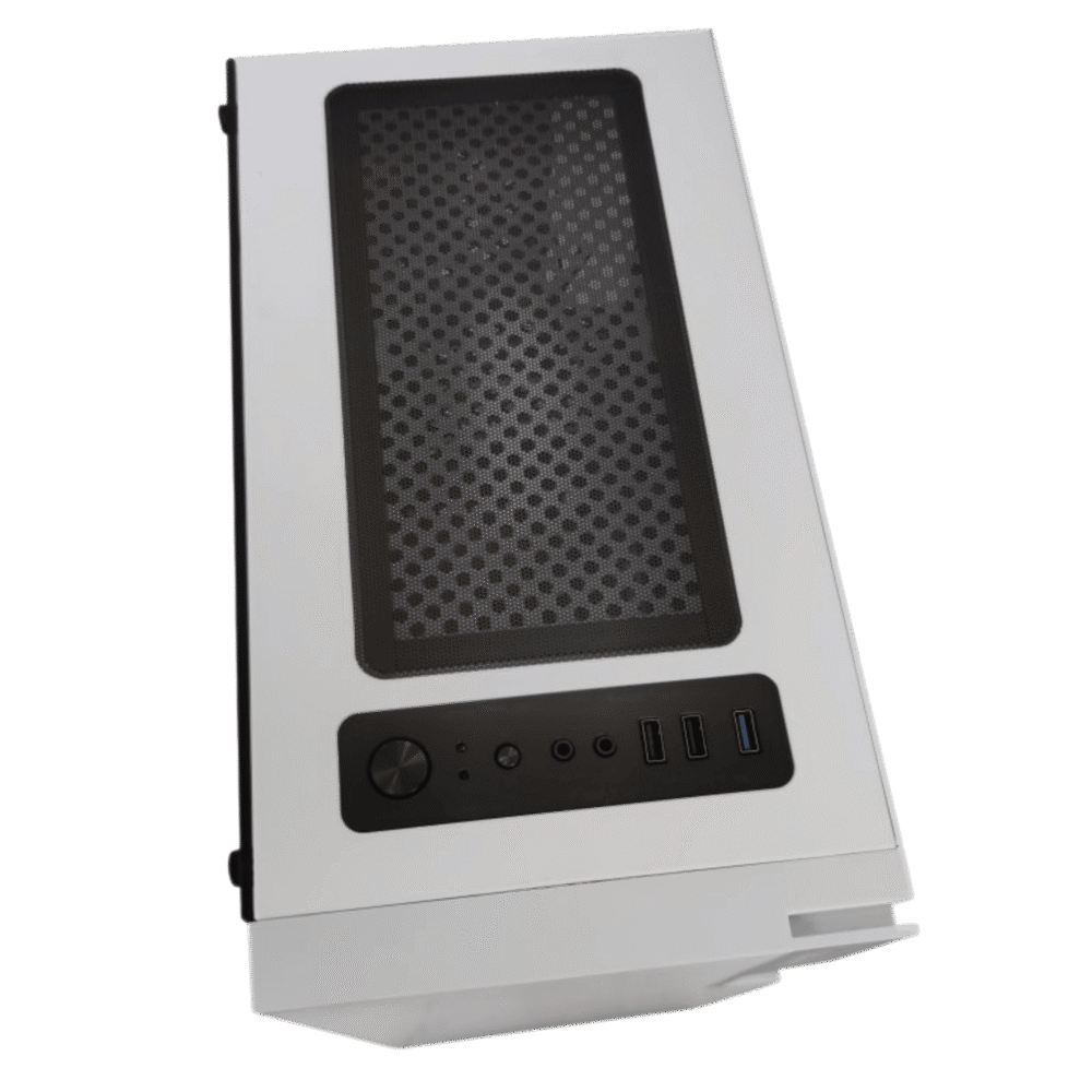 Chasis Iceberg Glacius V2 – Vidrio Templado – Blanco - Imagen 2