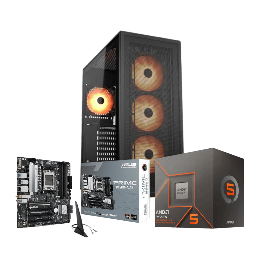 Cpu Dynamic Pro DYNAMICP-A86-10: Ryzen 5 8600G+ 16GB+ SSD 512Gb+F.650W