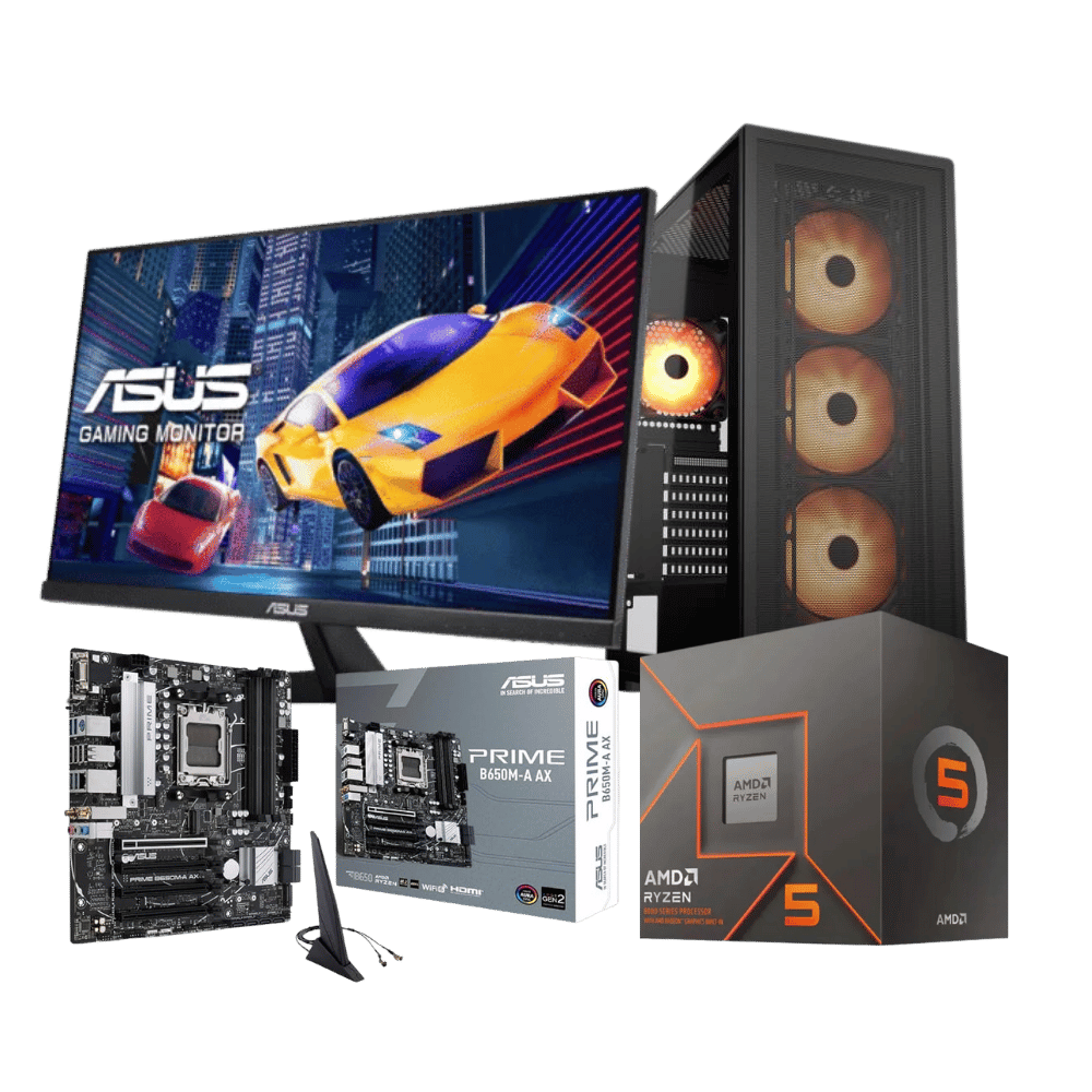 Equipo Pro Dynamic Pro DYNAMICP-A86-10: Ryzen 5 8600G+ 32GB+ SSD 512Gb+F.650W