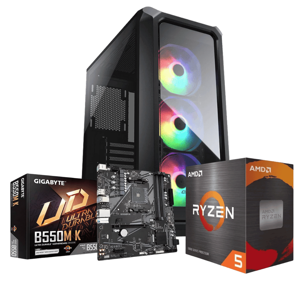 Cpu Pro DYNAMIC-A56T-14: Ryzen 5 5600GT+ 32GB+ SSD 1 Tera+F.650W