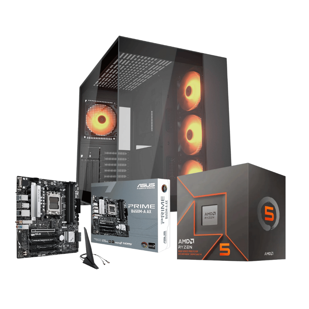 Cpu Pro DYNAMICP-A86-11: Ryzen 5 8600G+ 32GB+ SSD 1 TB +F.750W