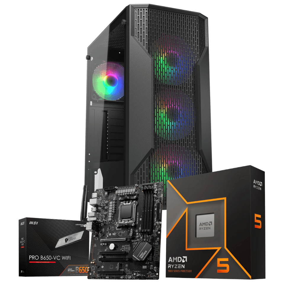 Cpu Pro DYNAMICP-APEX-1: Ryzen 5 9600X+ 32GB+ SSD 512GB+F.750W