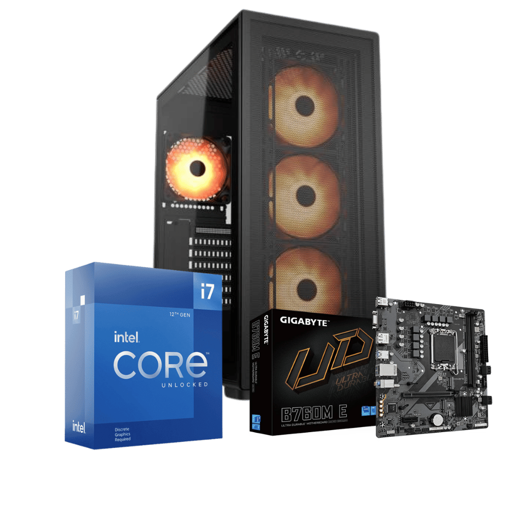Cpu XTREME-I127-E4: Intel Core i7 12700+ 32GB+ SSD 500Gb+F.750W