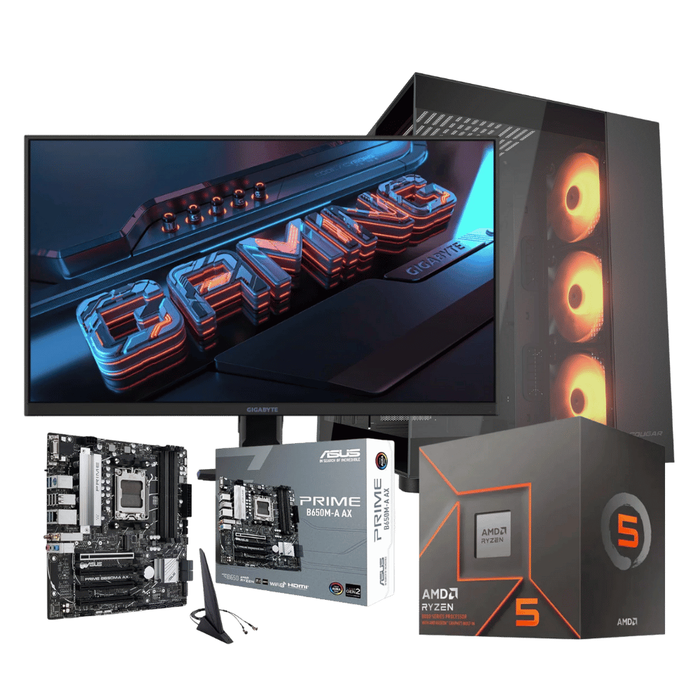 Equipo Pro DYNAMICP-A86-11: Ryzen 5 8600G+ 32GB+ SSD 1 TB +F.750W+Monitor 25"