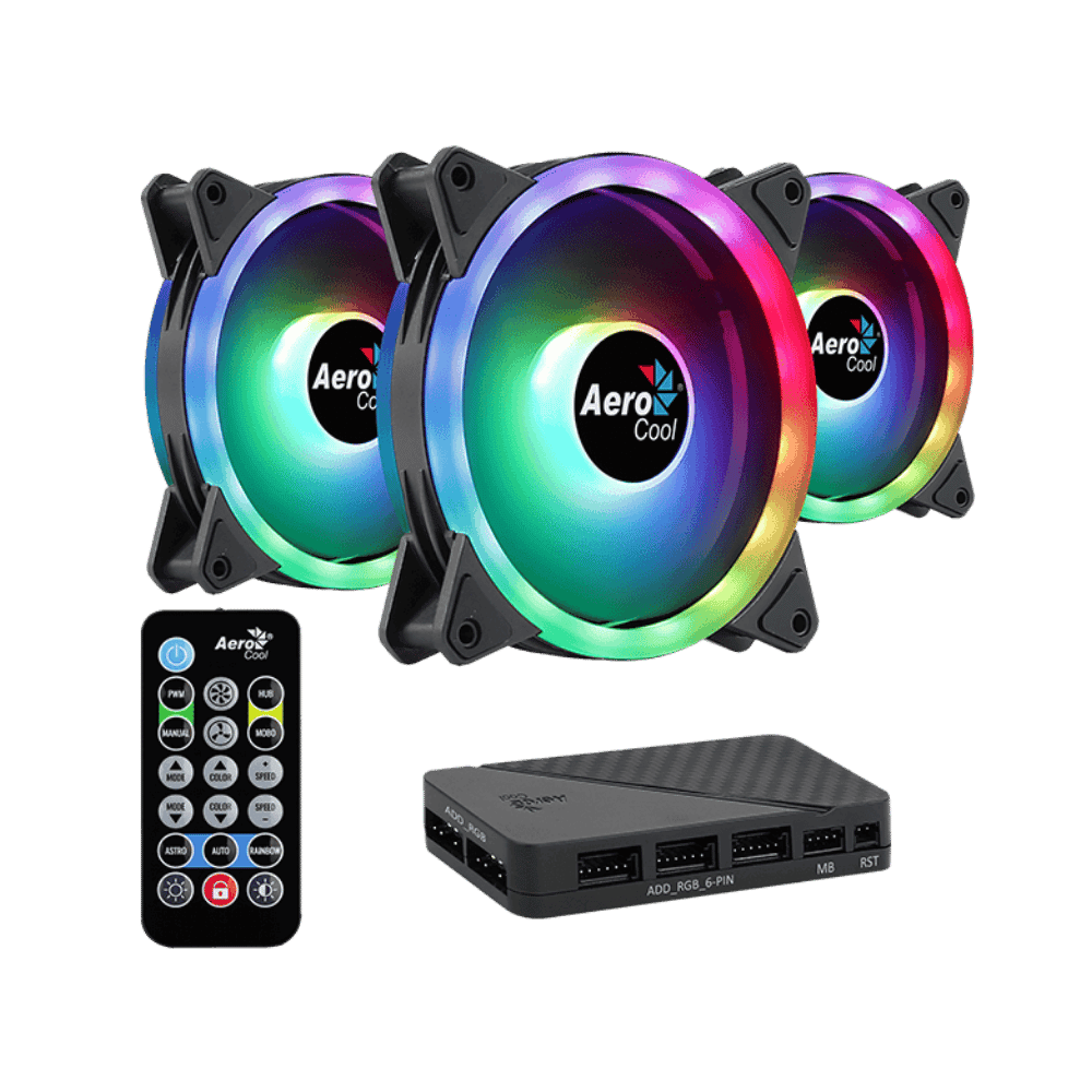 Kit Aerocool Ventiladores Astro 12 PRO