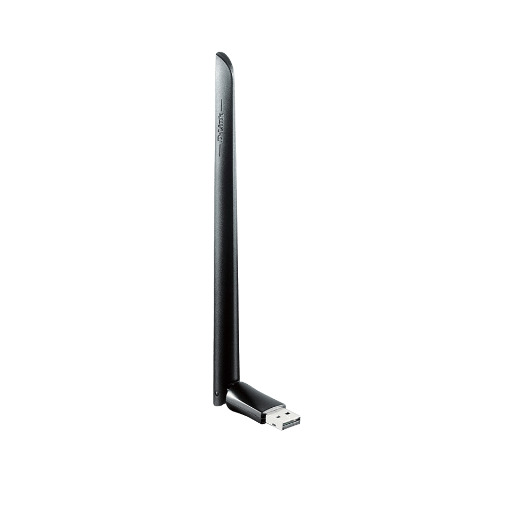 Adaptador USB D-Link DWA-172 inalámbrico AC600 de doble banda y alta ganancia