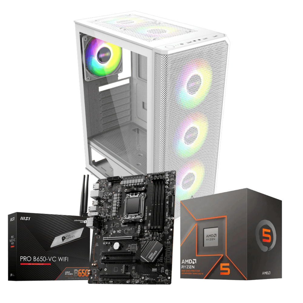 Cpu Master FDWB65W76M116G: Ryzen 5 7600+ 32GB+ SSD 1 TB+F.700W