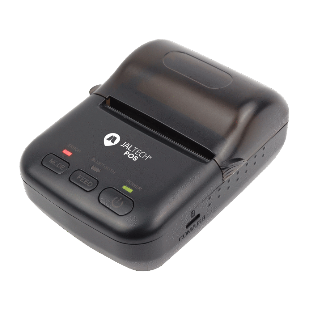 Impresora Termica Movil Jaltech Jal-1258 Bluetooth 58mm, Usb Tipo C - Imagen 2